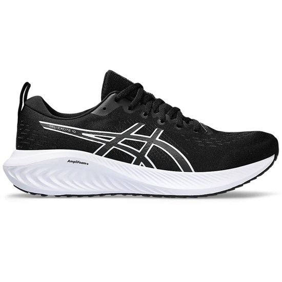 Asics GEL-EXCITE 10 Кроссовки беговые Черный/Белый - фото 297024