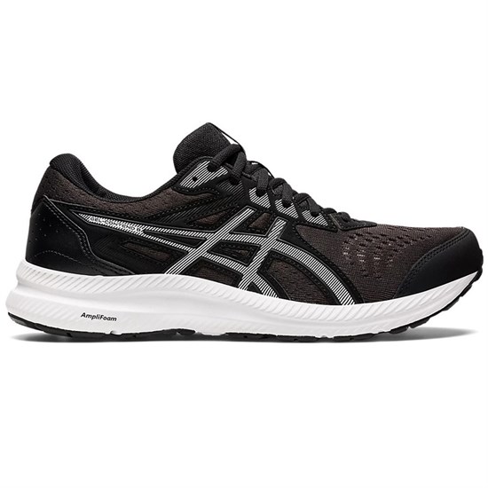 Asics GEL-CONTEND 8 Кроссовки беговые Черный/Белый - фото 297033