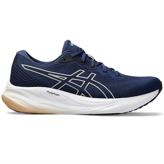 Asics GEL-PULSE 15 (W) Кроссовки беговые женские Темно-синий/Серебристый - фото 297081