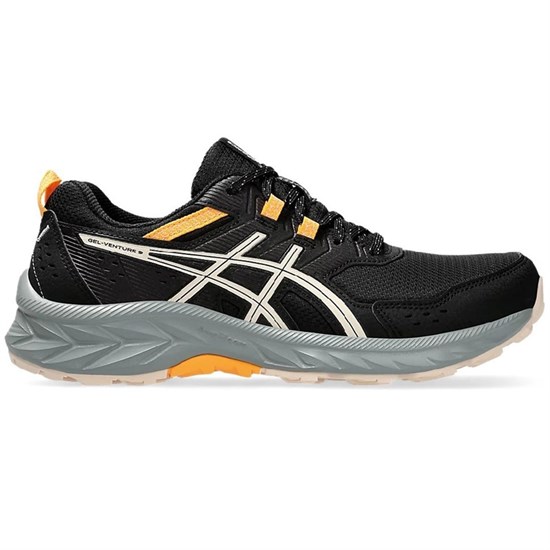 Asics GEL-VENTURE 9 (W) Кроссовки беговые женские Черный/Оранжевый - фото 297090