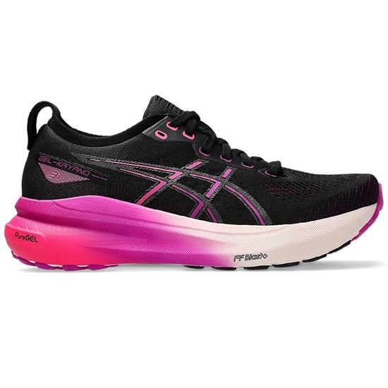 Asics GEL-KAYANO 31 (W) Кроссовки беговые женские Черный/Фиолетовый - фото 297095