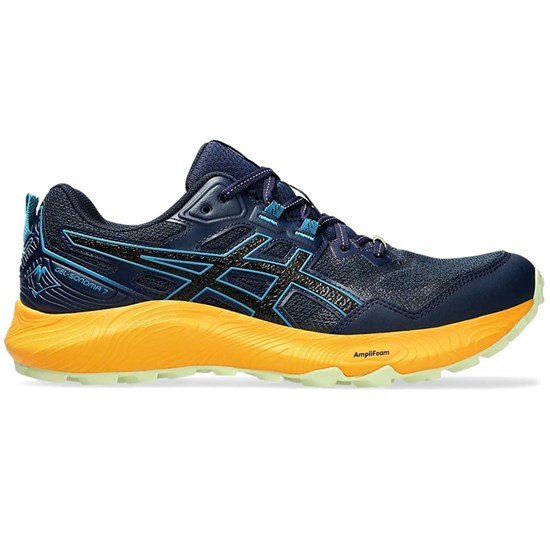 Asics GEL-SONOMA 7 Кроссовки беговые Темно-синий/Желтый - фото 297098