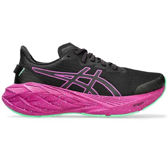 Asics NOVABLAST 4 LITE-SHOW (W) Кроссовки беговые женские Черный/Розовый - фото 297107