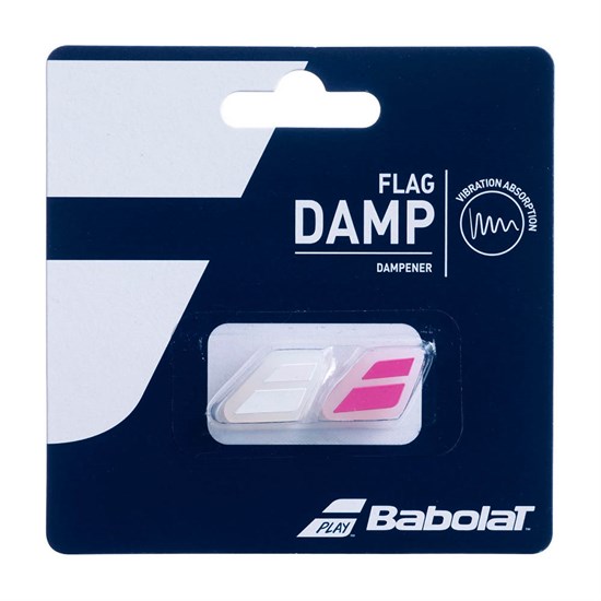 Babolat FLAG DAMP Виброгаситель Белый/Розовый - фото 297579