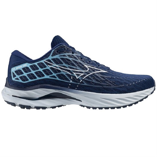 Mizuno WAVE INSPIRE XX Кроссовки беговые Темно-синий/Голубой - фото 298328