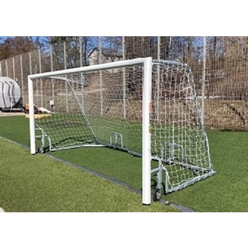 Sportwerk SpW-AG-300-4Z Ворота для мини-футбола мобильные с колесами, алюминиевые 3 х 2 х 2 м - фото 298862