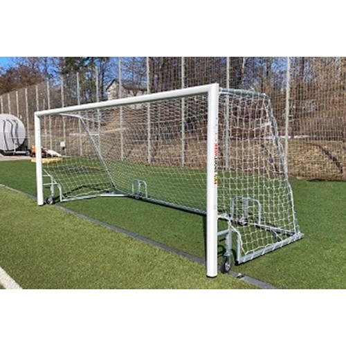 Sportwerk SpW-AG-732-4Z Ворота футбольные мобильные с колесами, алюминиевые 7,32 х 2,44 х 2,3 м - фото 298878