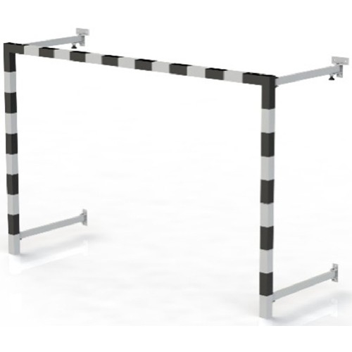 Sportwerk SpW-AS-300-5P Ворота для мини-футбола, пристенные, алюминиевые 3 х 2 х 0,6 м - фото 298896