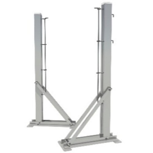 Sportwerk SpW-AT-4 Теннисные стойки стационарные с "башмаком", алюминиевые - фото 298903