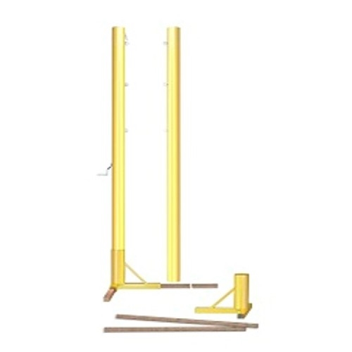 Sportwerk SpW-AUS-7S Стойки для пляжного волейбола со скрытым механизмом натяжения сетки алюминиевые - фото 298912