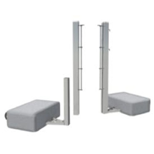 Sportwerk SpW-AT-2 Теннисные стойки мобильные с противовесами, на колесах, алюминиевые - фото 298930