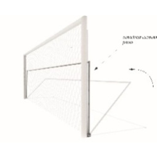 Sportwerk SpW-SR-1Z Складная оцинкованная нижняя рама для удержания сетки на земле - фото 298944