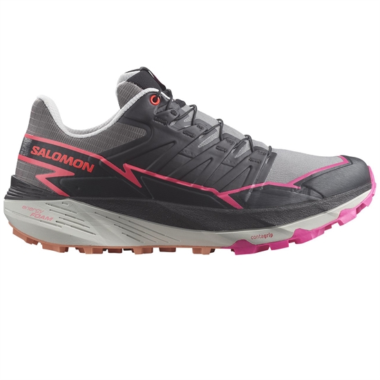 Salomon THUNDERCROSS (W) Кроссовки беговые женские Серый/Розовый - фото 299107