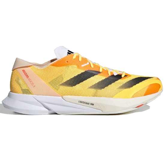 Adidas ADIZERO ADIOS 8 Кроссовки беговые Оранжевый/Черный - фото 299349