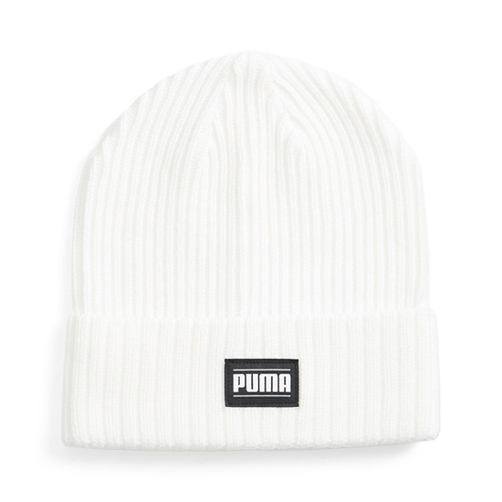 Puma RIBBED CLASSIC CUFF BEANIE Шапка Белый - фото 299824