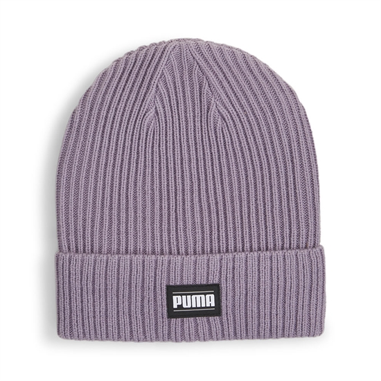 Puma RIBBED CLASSIC CUFF BEANIE Шапка Фиолетовый - фото 299829