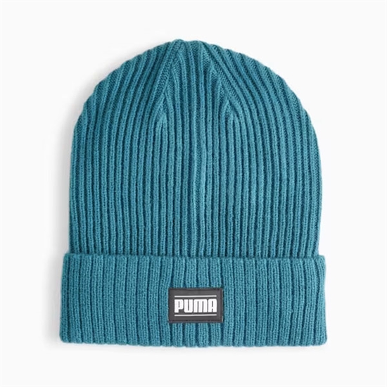 Puma RIBBED CLASSIC CUFF BEANIE Шапка Бирюзовый - фото 299843