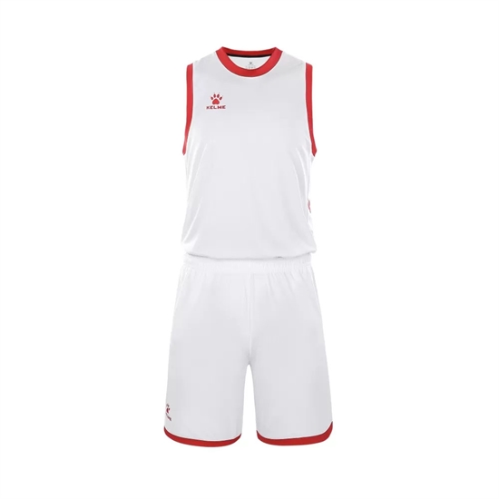 Kelme BASKETBALL SET Форма баскетбольная Белый/Красный - фото 300576