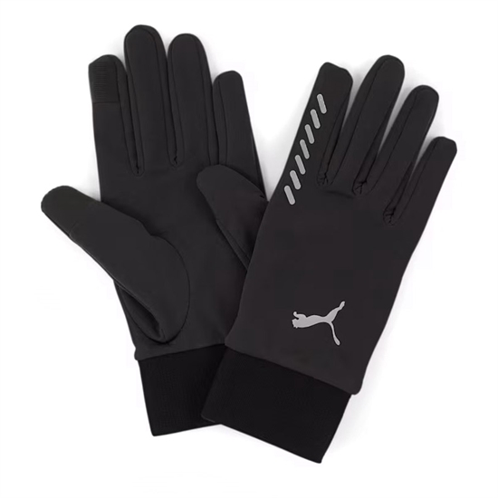 Puma PR WINTER GLOVES Перчатки зимние Черный - фото 300625