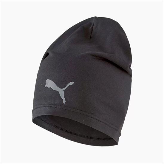 Puma SLOUCHY RUNNING BEANIE Шапка Черный - фото 300631