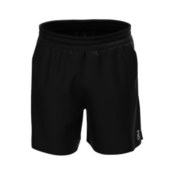 7/6 MIRAN SHORTS "BLACK/WHITE" Шорты теннисные Черный/Белый - фото 300734