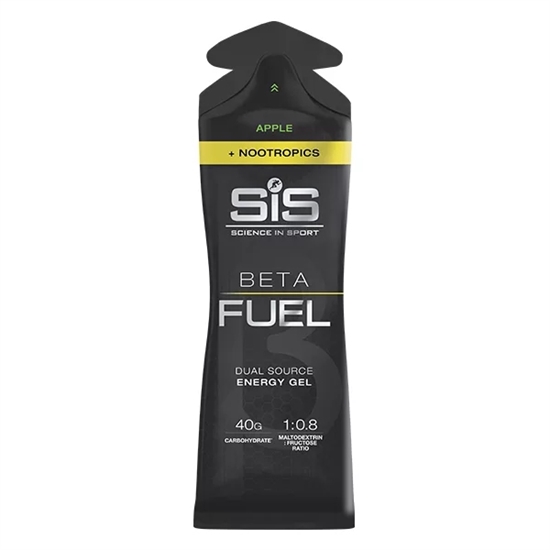 SiS BETA FUEL ENERGY GEL + NOOTROPICS Гель высокоуглеводный энергетический 60 мл Яблоко - фото 300780