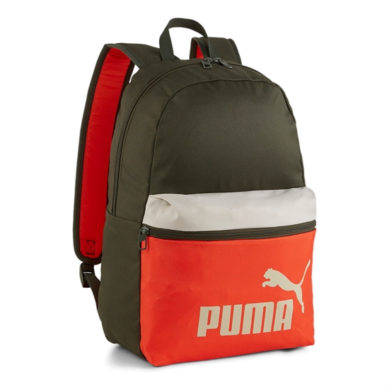 Puma PHASE BACKPACK Рюкзак Черный/Красный - фото 300967