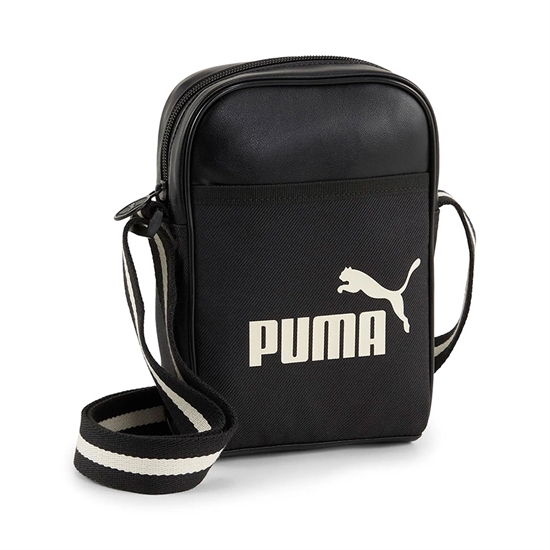 Puma CAMPUS COMPACT PORTABLE Сумка кросс-боди Черный/Бежевый - фото 301146