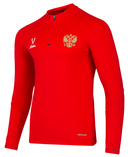 !архив Jögel NATIONAL PERFORMDRY TRAINING ZIP TOP Джемпер тренировочный Красный - фото 302758