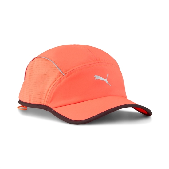 Puma RUNNER 5 PANEL CAP Кепка беговая Оранжевый - фото 306687