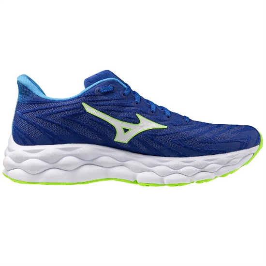 Mizuno WAVE SKY 8 Кроссовки беговые Синий/Голубой/Зеленый - фото 306898