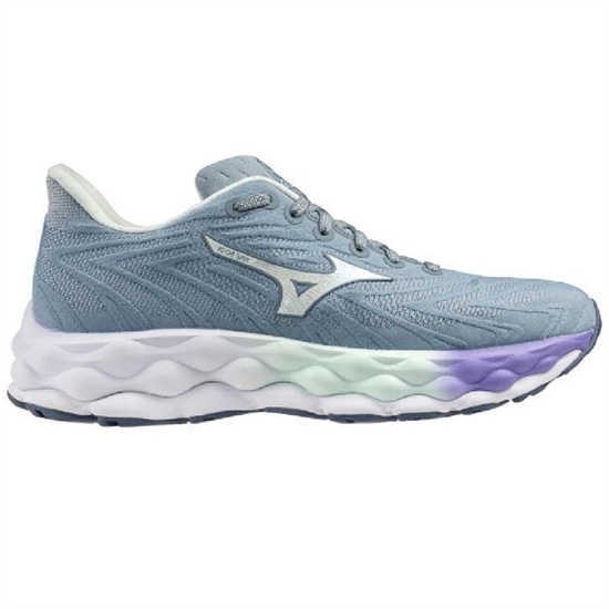 Mizuno WAVE SKY 8 (W) Кроссовки беговые женские Серый - фото 306910