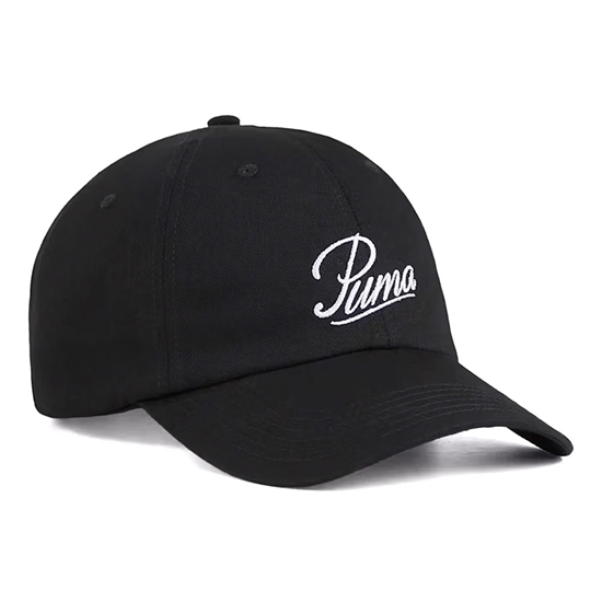 Puma ESS SCRIPT LOGO DAD CAP Кепка беговая Черный - фото 307635