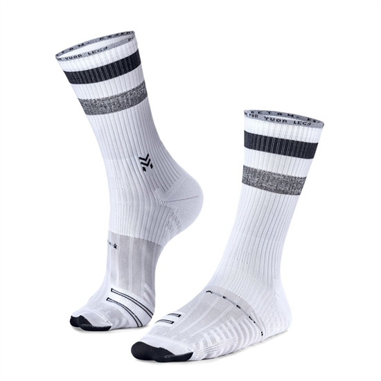 Moretan SPORT CLASSIC Носки беговые высокие Белый/Серый/Черный - фото 307699