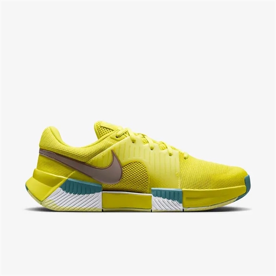 Nike ZOOM GP CHALLENGE 1 Кроссовки теннисные Желтый/Серый - фото 308384