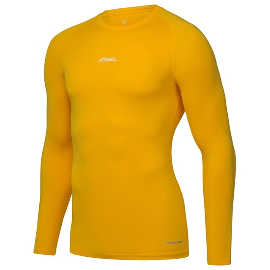 Jögel CAMP PERFORMDRY BASELAYER LS TEE Футболка компрессионная с длинным рукавом Желтый - фото 309490