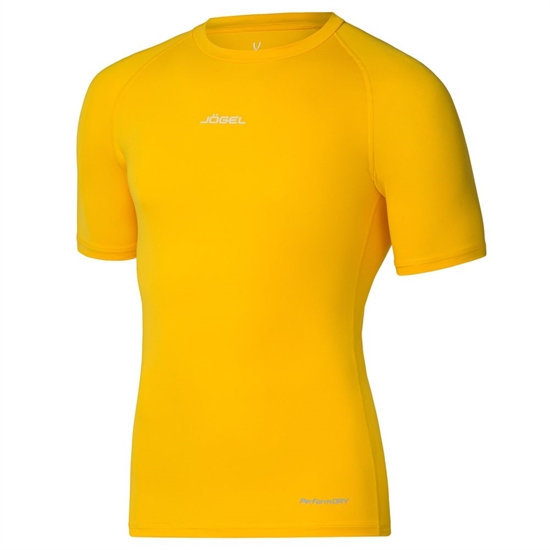 Jögel PERFORMDRY BASELAYER SS TEE Футболка компрессионная Желтый - фото 309613