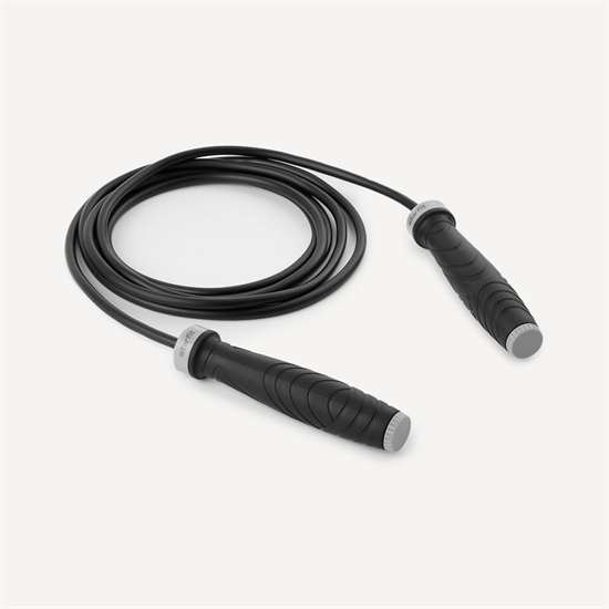 Starfit RP-601 ПВХ Скакалка с пластиковыми ручками 3м Черный - фото 309623