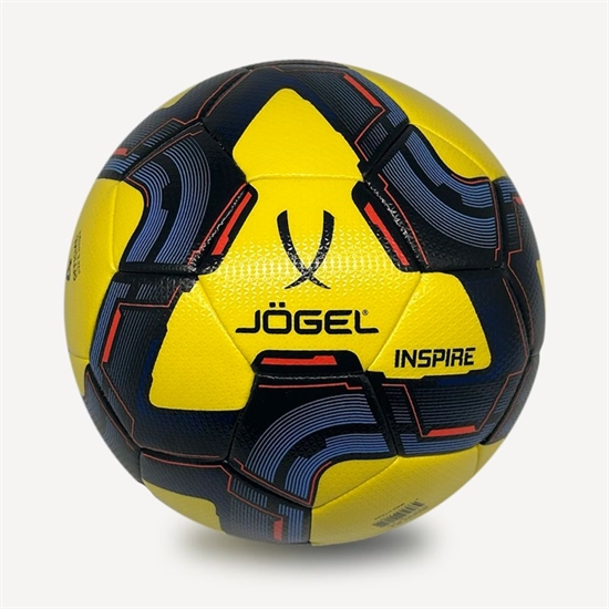 Jögel INSPIRE №4 2025 Мяч футзальный Желтый/Синий/Красный - фото 309709