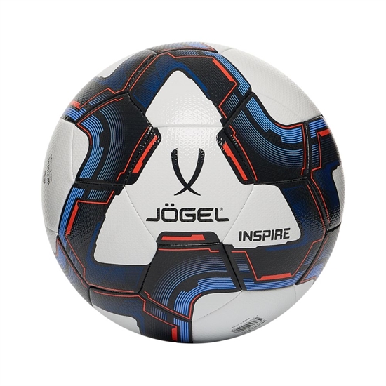 Jögel INSPIRE №4 2025 Мяч футзальный Белый/Синий/Красный - фото 309778