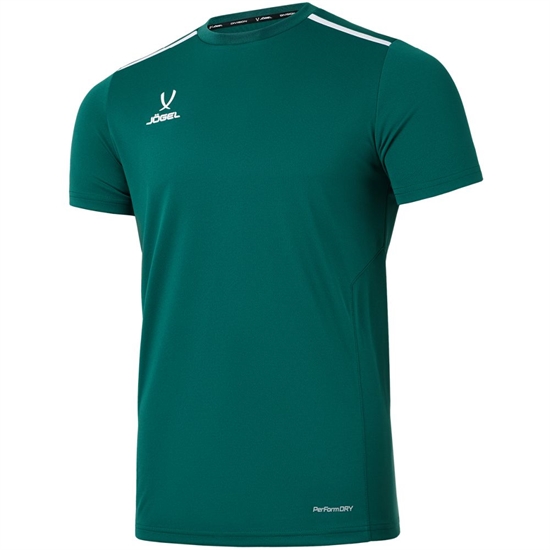 Jögel DIVISION TRAINING TEE Футболка тренировочная Темно-зеленый - фото 309871