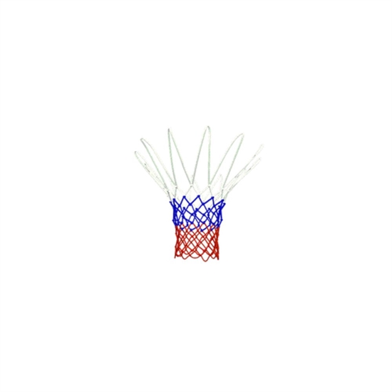 Rusbrand KS135 Сетка баскетбольная, нить 3.1 мм трехцветная - фото 310107