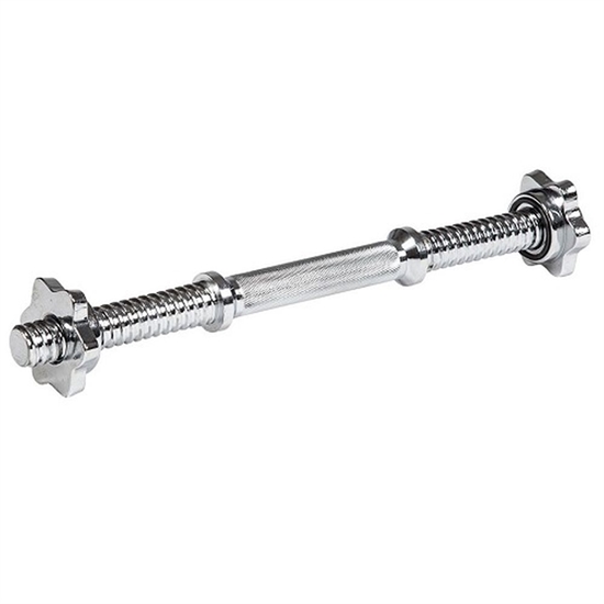 Rusbrand 00306 Гриф гантельный, длина 400 мм - фото 310454