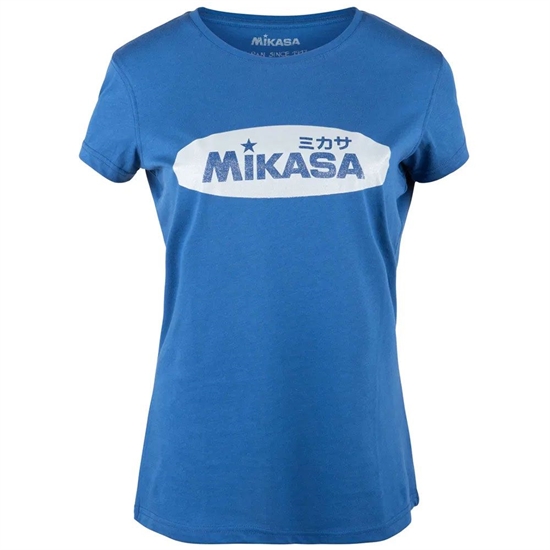 Mikasa MANICA CORTA Футболка Синий/Белый - фото 310641