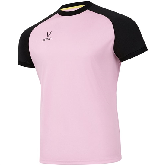 Jögel CAMP REGLAN JERSEY Футболка игровая детская Розовый/Черный - фото 310872