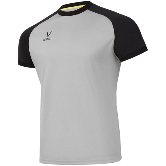 Jögel CAMP REGLAN JERSEY Футболка игровая детская Серый/Черный - фото 310980