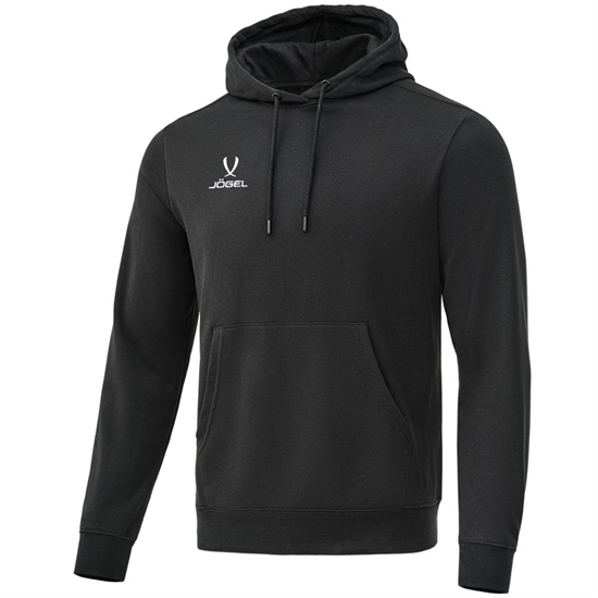 Jögel ESSENTIAL COTTON HOODIE 2025 Толстовка с капюшоном Черный - фото 311058