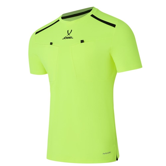 Jögel DIVISION PERFORMDRY REFEREE TEE Футболка судейская Желтый неон - фото 311567