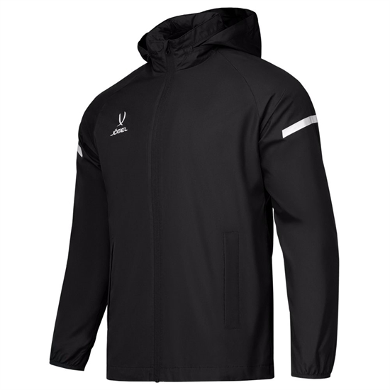 Jögel CAMP 2 RAIN JACKET 2025 Куртка ветрозащитная детская Черный - фото 311718