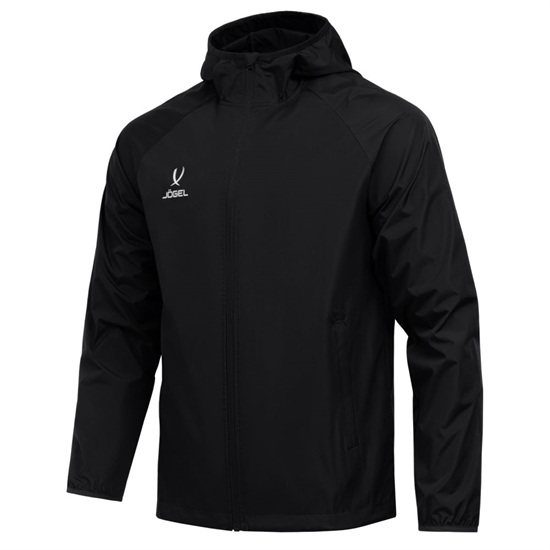 Jögel CAMP RAIN JACKET Куртка ветрозащитная детская Черный - фото 311738